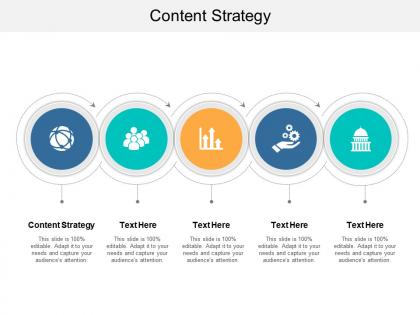 Content strategy ppt powerpoint presentation professional vector cpb