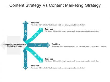Content strategy vs content marketing strategy ppt file visual aids cpb