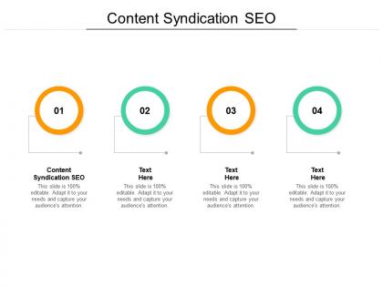 Content syndication seo ppt powerpoint presentation infographics model cpb