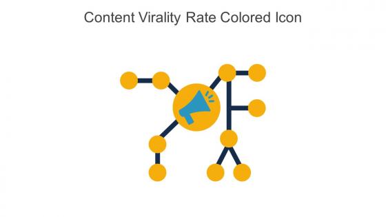 Content Virality Rate Colored Icon In Powerpoint Pptx Png And Editable Eps Format