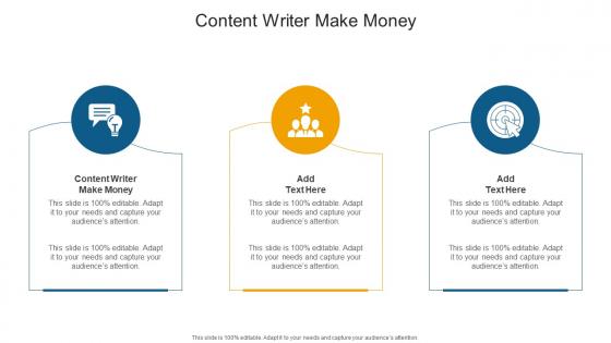 Content Writer Make Money In Powerpoint And Google Slides Cpb