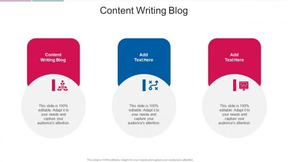 Content Writing Blog In Powerpoint And Google Slides Cpb