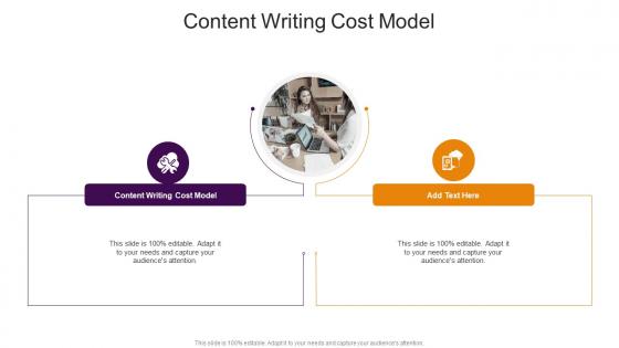 Content Writing Cost Model In Powerpoint And Google Slides Cpb