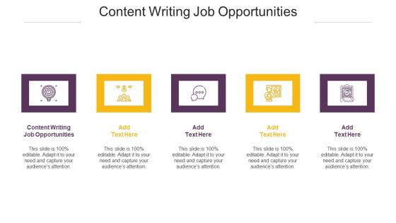 Content Writing Job Opportunities Ppt Powerpoint Presentation Ideas Example Introduction Cpb
