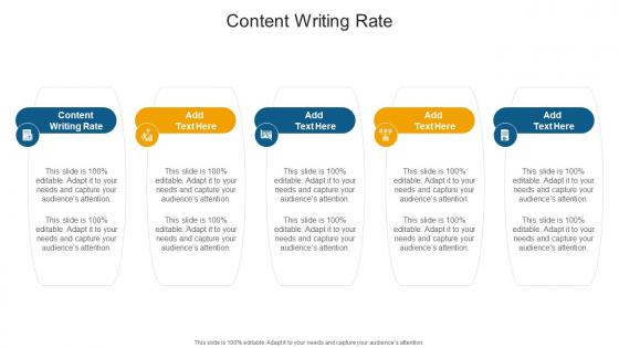 Content Writing Rate In Powerpoint And Google Slides Cpb