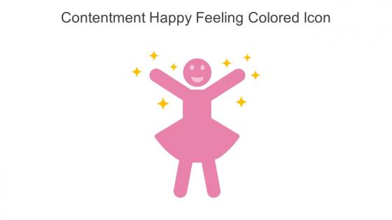 Contentment Happy Feeling Colored Icon In Powerpoint Pptx Png And Editable Eps Format