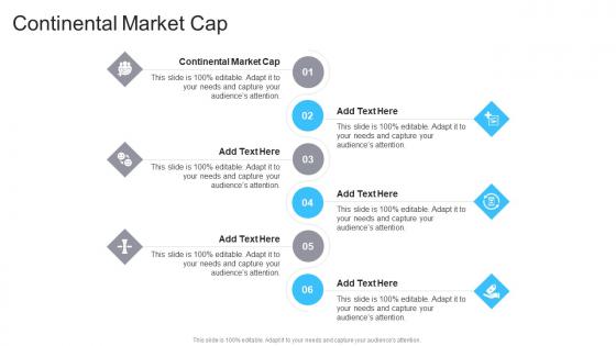 Continental Market Cap In Powerpoint And Google Slides Cpb