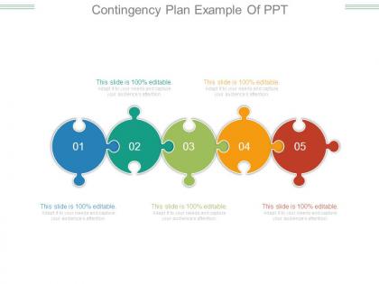 Contingency plan example of ppt