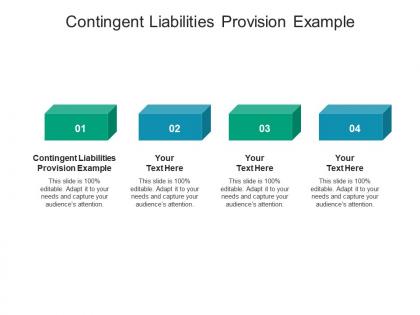 Contingent liabilities provision example ppt powerpoint presentation infographics templates cpb