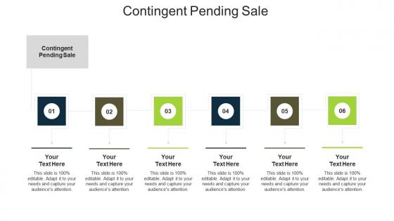 Contingent pending sale ppt powerpoint presentation infographic introduction cpb