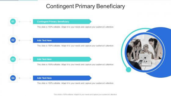 Contingent Primary Beneficiary In Powerpoint And Google Slides Cpb