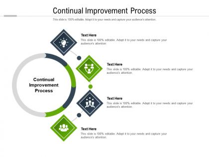 Continual improvement process ppt powerpoint presentation inspiration files cpb