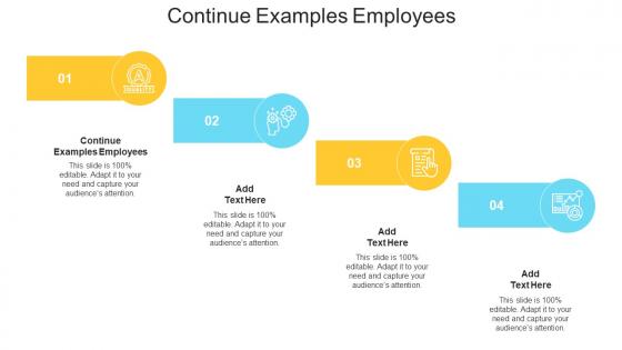 Continue Examples Employees In Powerpoint And Google Slides Cpb
