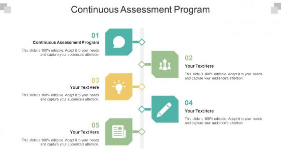 Continuous assessment program ppt powerpoint presentation show example cpb