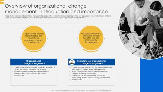 Continuous Change Management Overview Of Organizational Change Management CM SS V