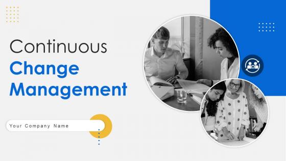 Continuous Change Management Powerpoint Presentation Slides CM CD V