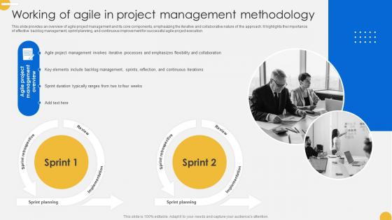 Continuous Change Management Working Of Agile In Project Management CM SS V