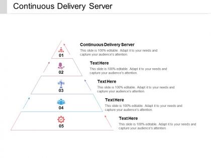 Continuous delivery server ppt powerpoint presentation file deck cpb
