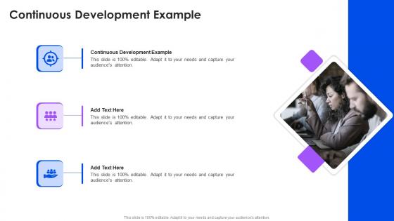 Continuous Development Example In Powerpoint And Google Slides Cpb