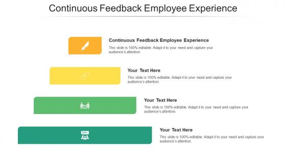 Continuous Feedback Employee Experience Ppt Powerpoint Presentation Outline Background Designs Cpb