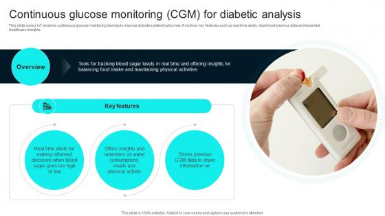Continuous Glucose Monitoring CGM Healthcare Technology Stack To Improve Medical DT SS V