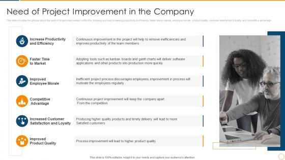Continuous improvement in project based organizations need of project improvement company