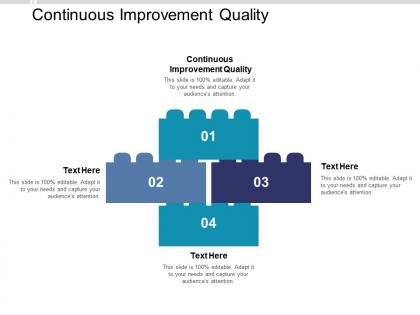 Continuous improvement quality ppt powerpoint presentation infographic template portrait cpb