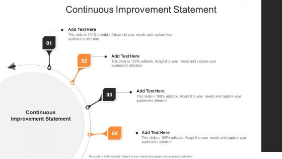 Continuous Improvement Statement In Powerpoint And Google Slides Cpb