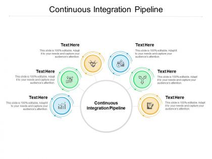 Continuous integration pipeline ppt powerpoint presentation inspiration display cpb