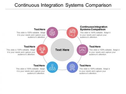 Continuous integration systems comparison ppt powerpoint presentation slide cpb