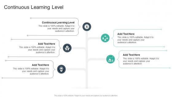 Continuous Learning Level In Powerpoint And Google Slides Cpb