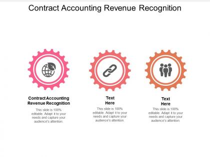 Contract accounting revenue recognition ppt powerpoint presentation pictures example topics cpb