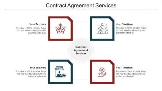 Contract Agreement Services Ppt Powerpoint Presentation Infographic Template Example Cpb