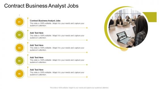 Contract Business Analyst Jobs In Powerpoint And Google Slides Cpb