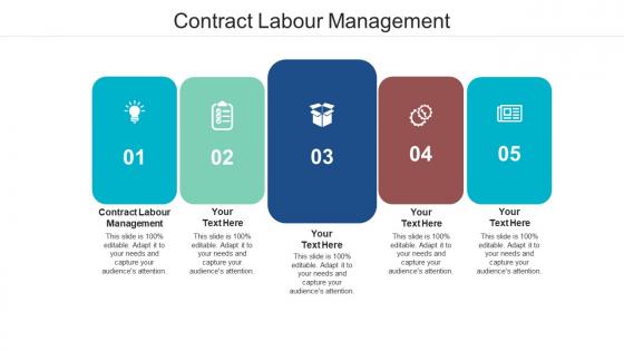 Contract labour management ppt powerpoint presentation show example cpb