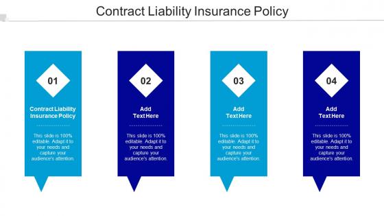Contract Liability Insurance Policy Ppt Powerpoint Presentation Portfolio Objects Cpb