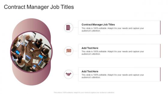 Contract Manager Job Titles In Powerpoint And Google Slides Cpb