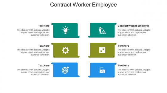 Contract worker employee ppt powerpoint presentation layouts themes cpb