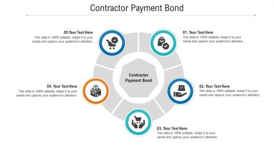 Contractor payment bond ppt powerpoint presentation professional background image cpb
