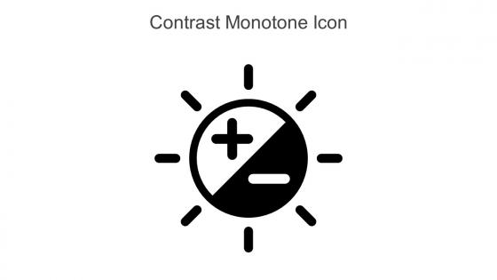 Contrast Monotone Icon In Powerpoint Pptx Png And Editable Eps Format