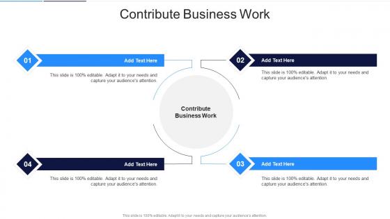 Contribute Business Work In Powerpoint And Google Slides Cpb