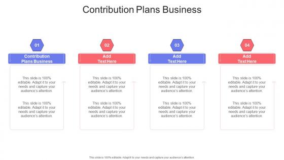 Contribution Plans Business In Powerpoint And Google Slides Cpb