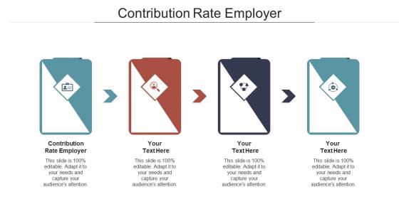 Contribution rate employer ppt powerpoint presentation layouts samples cpb