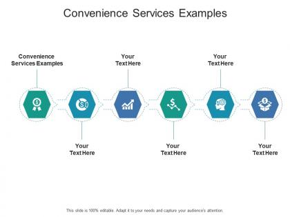 Convenience services examples ppt powerpoint presentation gallery slide cpb