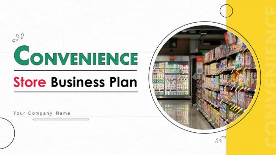 Convenience Store Business Plan Powerpoint Presentation Slides BP V