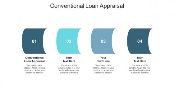 Conventional loan appraisal ppt powerpoint presentation slides design ideas cpb