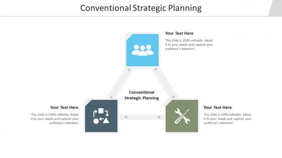 Conventional strategic planning ppt powerpoint presentation file infographics cpb