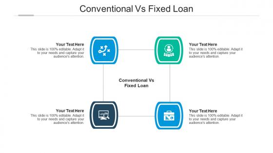 Conventional vs fixed loan ppt powerpoint presentation icon layout cpb