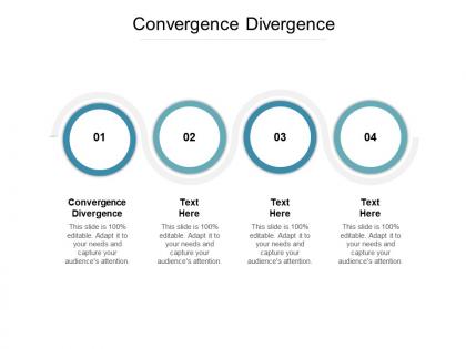 Convergence divergence ppt powerpoint presentation model backgrounds cpb