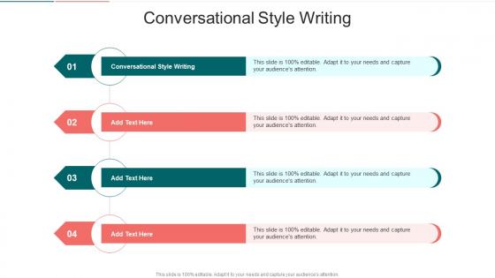 Conversational Style Writing In Powerpoint And Google Slides Cpb